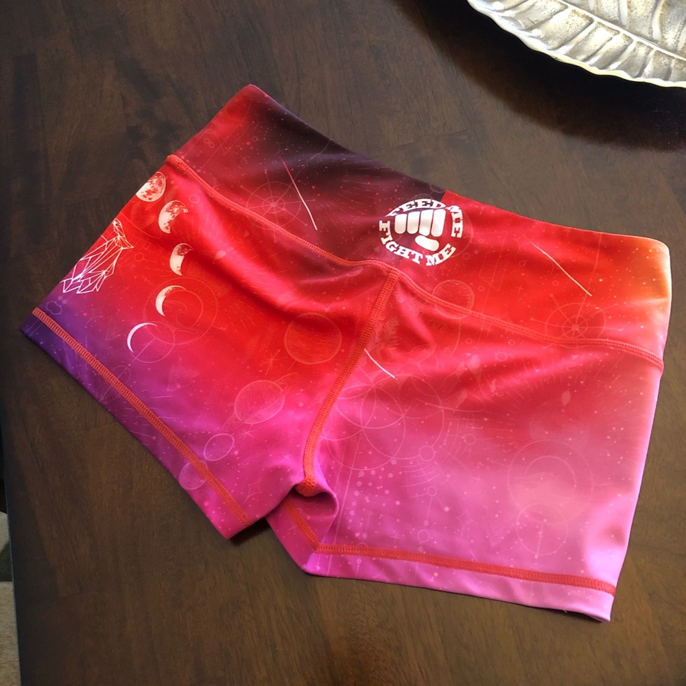 Feed me fight me shorts